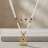 229593 Antique Moti Pendant Set