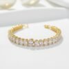 442308 Openable Bracelet With Gold Plating