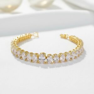 442308 Openable Bracelet With Gold Plating