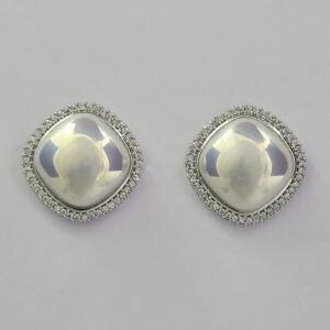 444084 NK Exotic Tops with Rhodium Plating