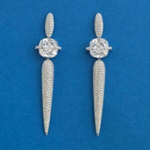 444304 American Diamond Classic Earring