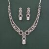 444317 American Diamond Classic Necklace