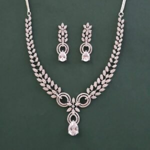 444317 American Diamond Classic Necklace